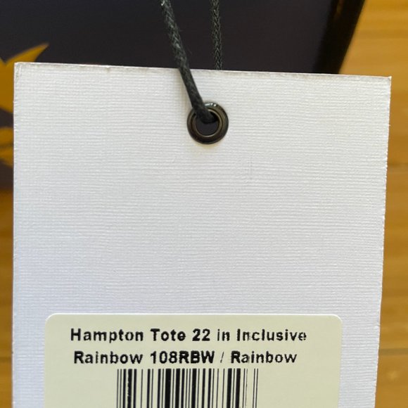 Jeff Wan Hampton Tote 22 in Leather Rainbow - Picture 11 of 12